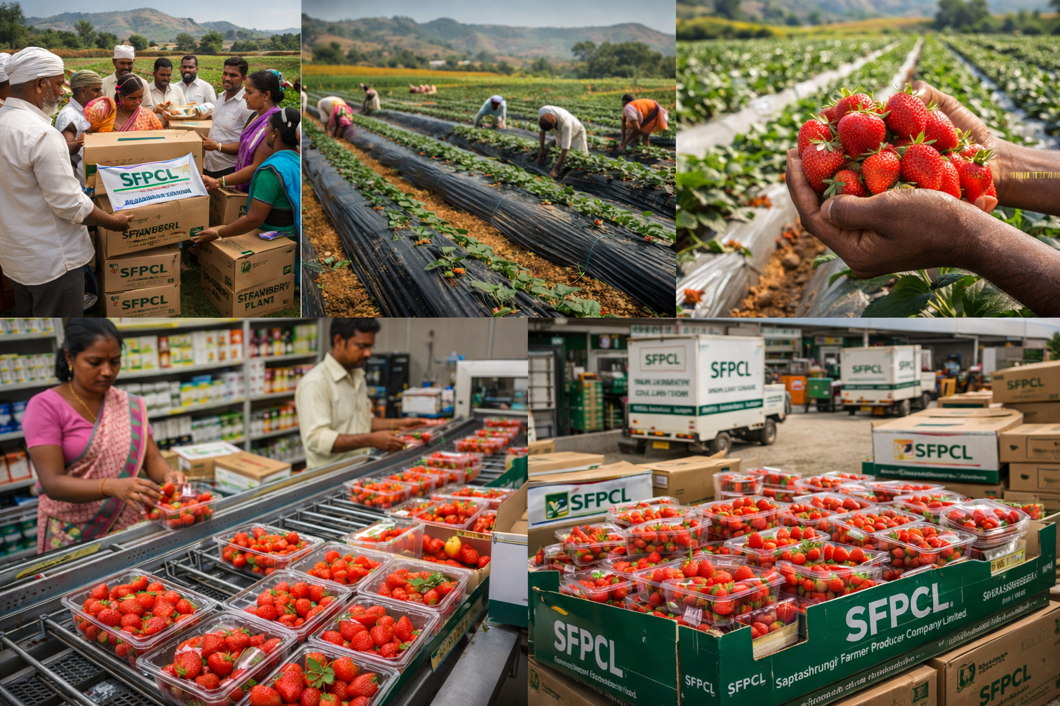 Strawberry Supply Chain Establishment
