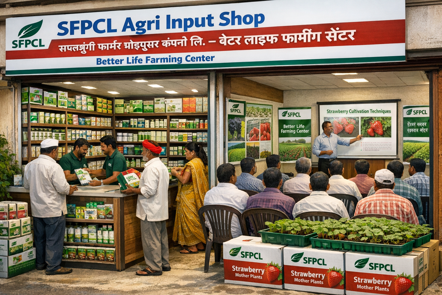 Agri Input Shop & Farmer Facility Center